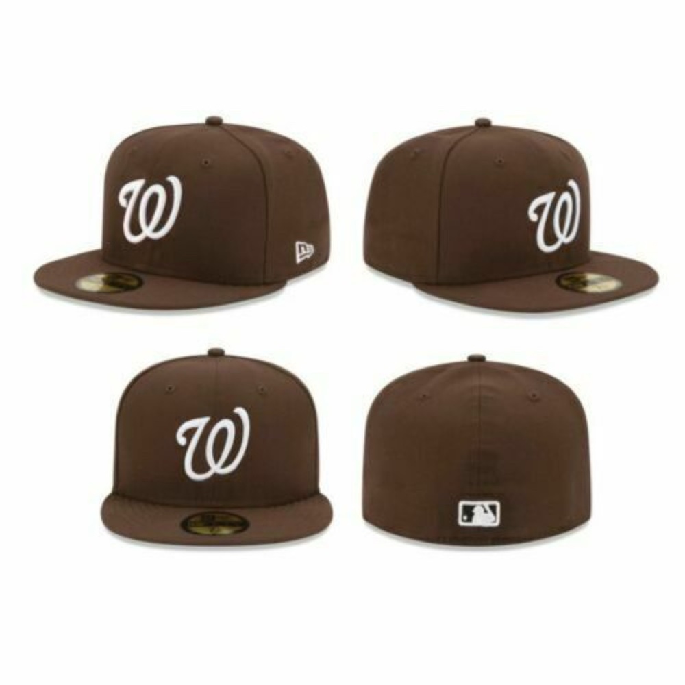 Washington Nationals WAS MLB Authentic New Era 59FIFTY Fitted Cap - 5950 Hat